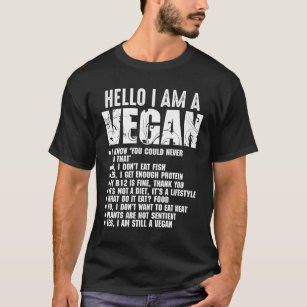 "Funny Pro Vegan Active Gym Athlete Veganismus" T-Shirt