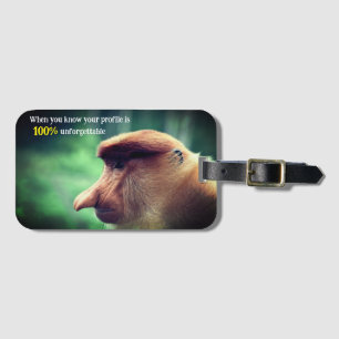 Funny Proboscis Gepäckanhänger