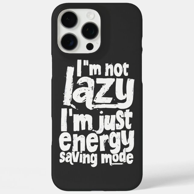 Funny Procrastination Zitat Case-Mate iPhone Hülle (Rückseite)