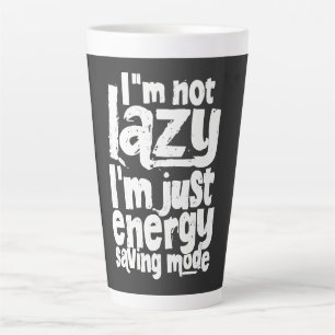 Funny Procrastination Zitat Milchtasse