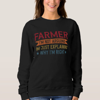 Funny Professionelle Quote Bauer Sweatshirt