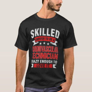 Funny Professionelle Zitat Geschickte Herz-Kreisla T-Shirt
