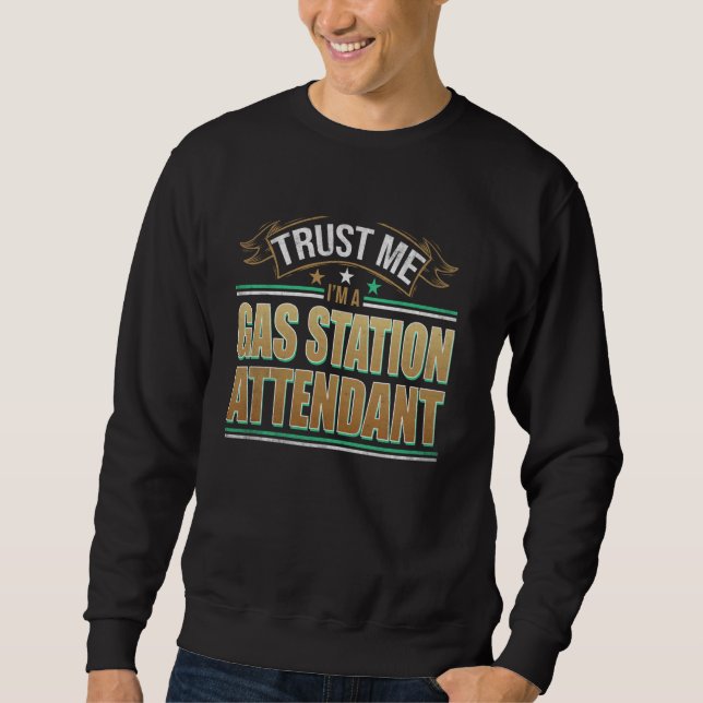 Funny Professionelle Zitat im Gasthaus Attendant Sweatshirt (Vorderseite)