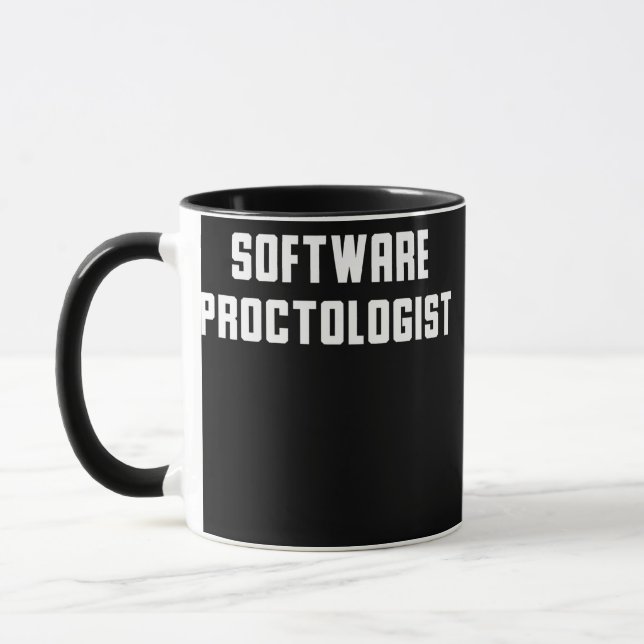 Funny Programmer Software Backend Engineer IT Tasse (Links)