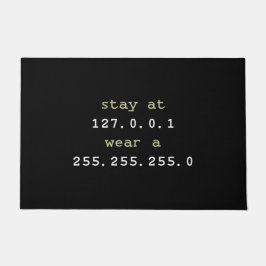 Funny programmieren für codierer - schwarze Doorma Fußmatte