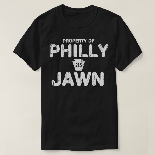 Funny Property of Philly Jawn Philadelphia Fan Gi T-Shirt (Design vorne)