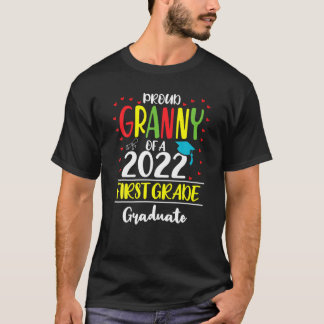 Funny Proud Granny der Klasse 2022 erster Klasse T-Shirt
