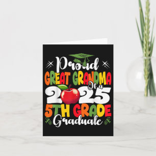 Funny Proud Great Oma Cl von 2025 5th Grade Gra Karte