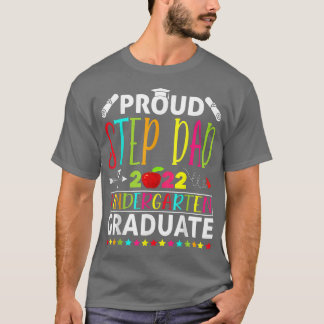 Funny Proud Step Vater einer Klasse von Kindergart T-Shirt