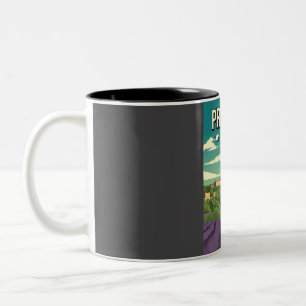 Funny Provence France 5 Star Review Travel Poster Zweifarbige Tasse