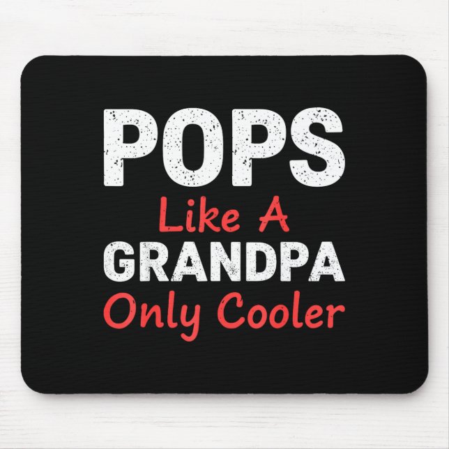 Funny Ps Grandpa Cooler From Grandkids Father's Da Mousepad (Vorne)