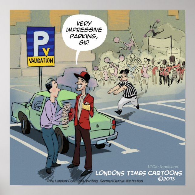 Funny Psychology "Validation Poster" Poster (Vorne)