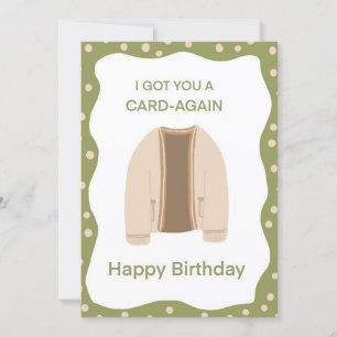 Funny Pub Geburtstagskarte für Vater AltenJoke Ankündigung