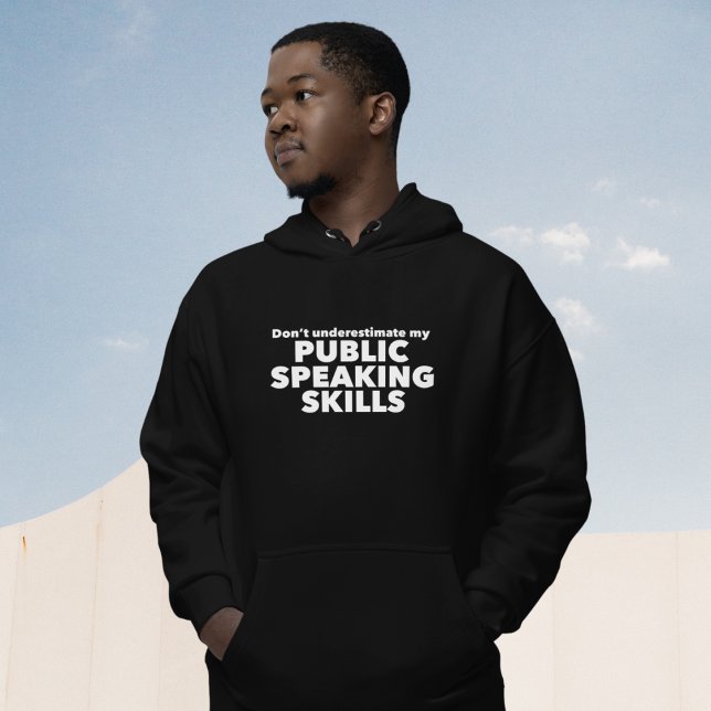Funny Public Lautsprecher Debattierteam Hoodie (Von Creator hochgeladen)