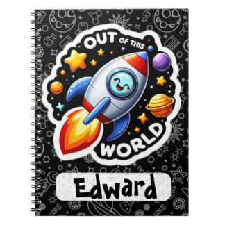 Funny Puck Back to School Personalisiert Notebook Notizblock