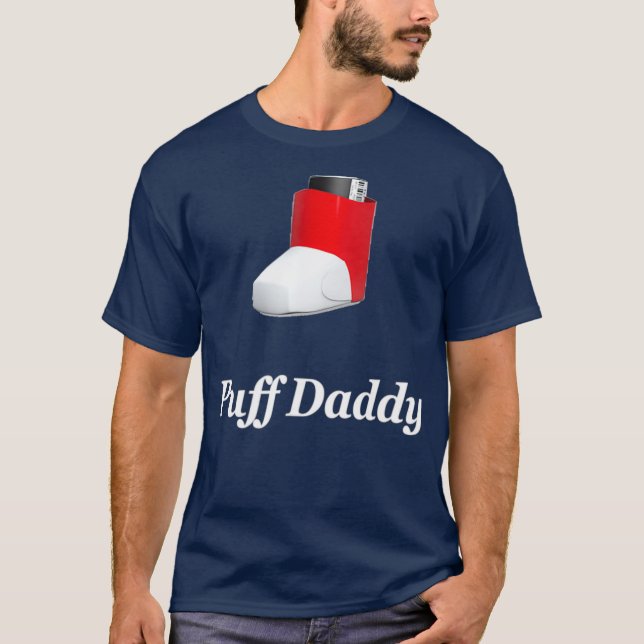 Funny Puff Daddy Asthma T-Shirt (Vorderseite)