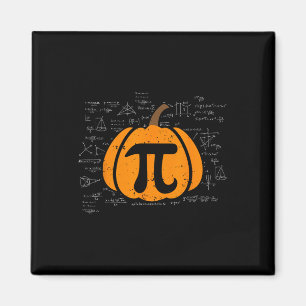 Funny Pumpkin Pie Math Teacher Halloween Thanksgiv Magnet
