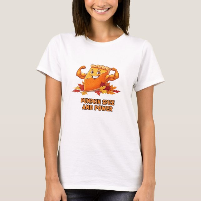 Funny Pumpkin Pie Thanksgiving Classic T-Shirt_1.p T-Shirt (Vorderseite)