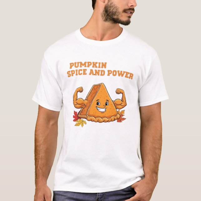 Funny Pumpkin Pie Thanksgiving Classic T-Shirt_2.p T-Shirt (Vorderseite)