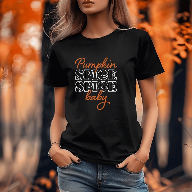 Funny Pumpkin Speckfall T - Shirt (Von Creator hochgeladen)