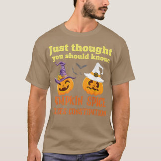 FUNNY PUMPKIN SPICE VERURSACHT VERFASSUNG T-Shirt