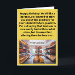 Funny Pun Dead Giveaway Happy Birthday Karte<br><div class="desc">Nichts ist so lustig wie ein guter Scherz! Manche Menschen wollen nur wissen,  wann der nächste fallen wird. Wusstest du,  dass du deinen Korb mit geschnitzten Schriften personalisiert haben kannst,  warum du dann sagen kannst,  dass deine Überreste in Grab sind? Viel Spaß (etwas dunkel?) lustige Puppe Geburtstagskarte!</div>