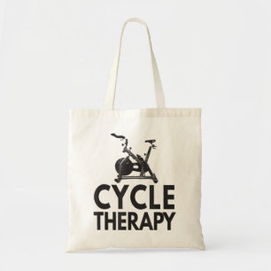 Funny Pun Indoor Spin Class Cycling Cycling Tragetasche