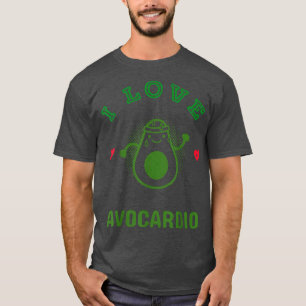 Funny Pun Workout Avocado Keto Pflanze basiert Veg T-Shirt