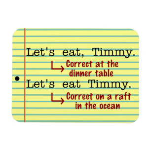 Funny Punctuation Grammar Magnet