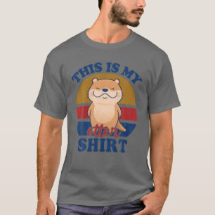 Funny Puns Dies ist mein Otter für Sea River Otter T-Shirt