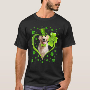 Funny Puppy Kleeblatt Labrador Dog St Patrick's Da T-Shirt