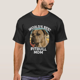 Funny Puppy Pit Bull Gift Vintag Retro T-Shirt