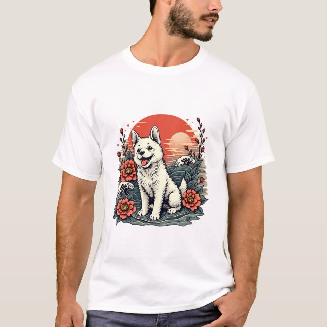 Funny Puppy Tee | Perfect Gift for Dog Lovers (Vorderseite)