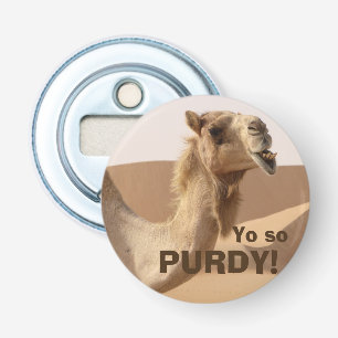 Funny Purdy Camel Foto Flaschenöffner