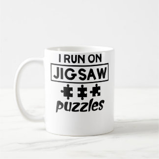 Funny Puzzle Lover Kaffeetasse