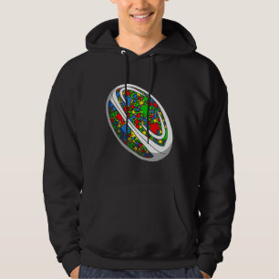 Funny Puzzle Rugby Autismus Bewusstsein Männer Fra Hoodie