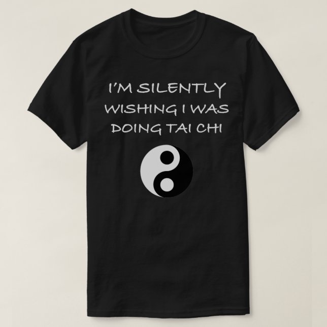 Funny Qigong t Chi gung Tai Chi qi kung Geschenk T-Shirt (Design vorne)
