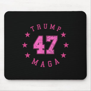 Funny Qr 45 47 Trump Einweihung 2025 Dance Code Mousepad