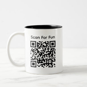 Funny QR Code Tasse pnng, Sarcastic Tasse Wrap