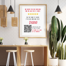 Funny QR Code Verlasse eine Review einzigartig mod
