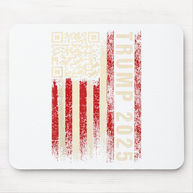 Funny Qr Donald Trump tanzt 4745 Code Video Mousepad (Vorne)
