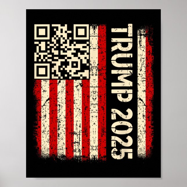 Funny Qr Donald Trump tanzt 4745 Code Video Poster (Vorne)