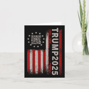 Funny Qr Präsident Trump 4547 T-Shirt Trump Dancin Karte