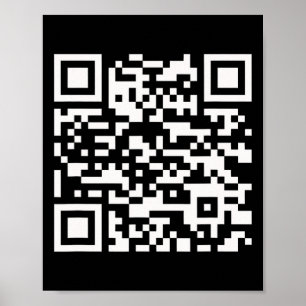 Funny Qr Präsident Trump 4547 Tanzbewegungen Poster