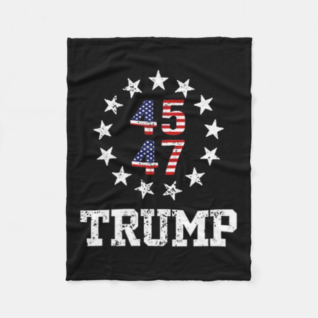Funny Qr Präsident Trump 4547 Trump Tanzcode 2 Fleecedecke (Vorderseite)