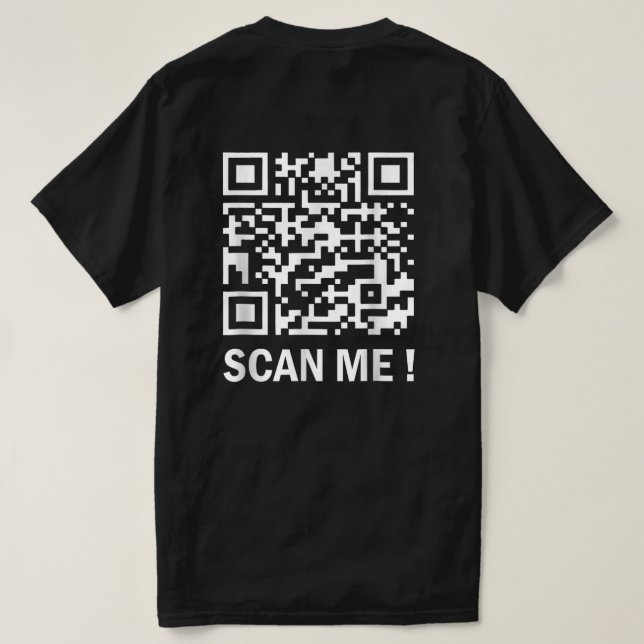 Funny QR Präsident Trump 45/47 Trump Tanzcode T-Shirt (Design Rückseite)