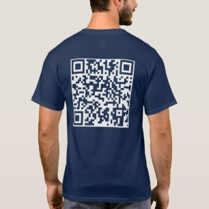 Funny QR Präsident Trump Dance Code T-Shirt