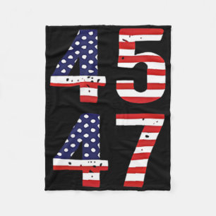 Funny Qr Präsident Trump Dance Scan Me Code (auf B Fleecedecke