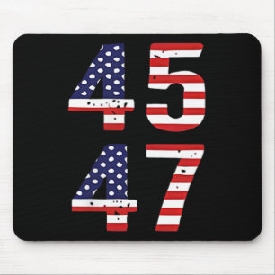 Funny Qr Präsident Trump Dance Scan Me Code (on Mousepad