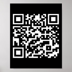 Funny Qr Präsident Trump Tance Code 2 Poster